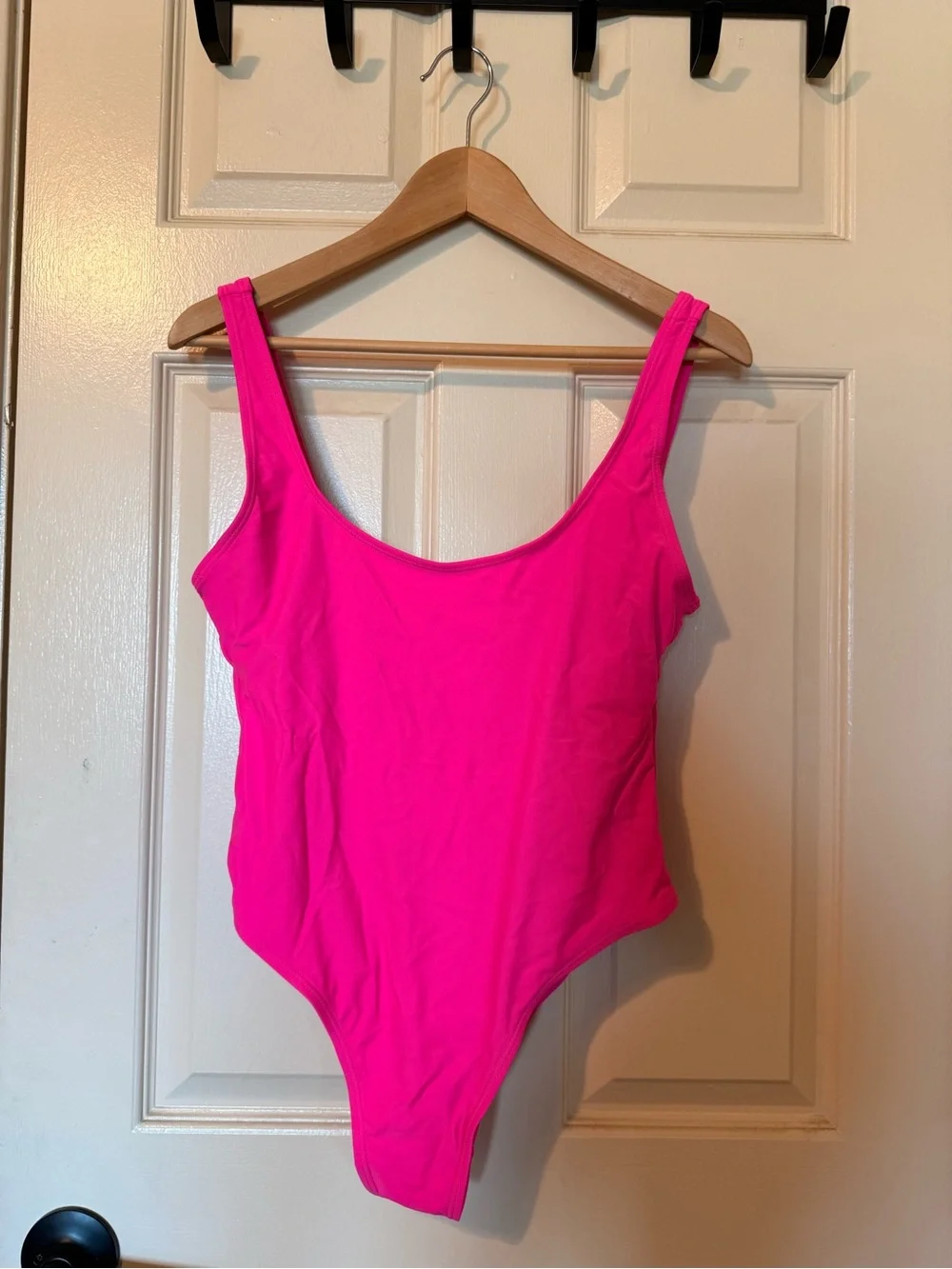Bright Pink One-Piece Swimsuit